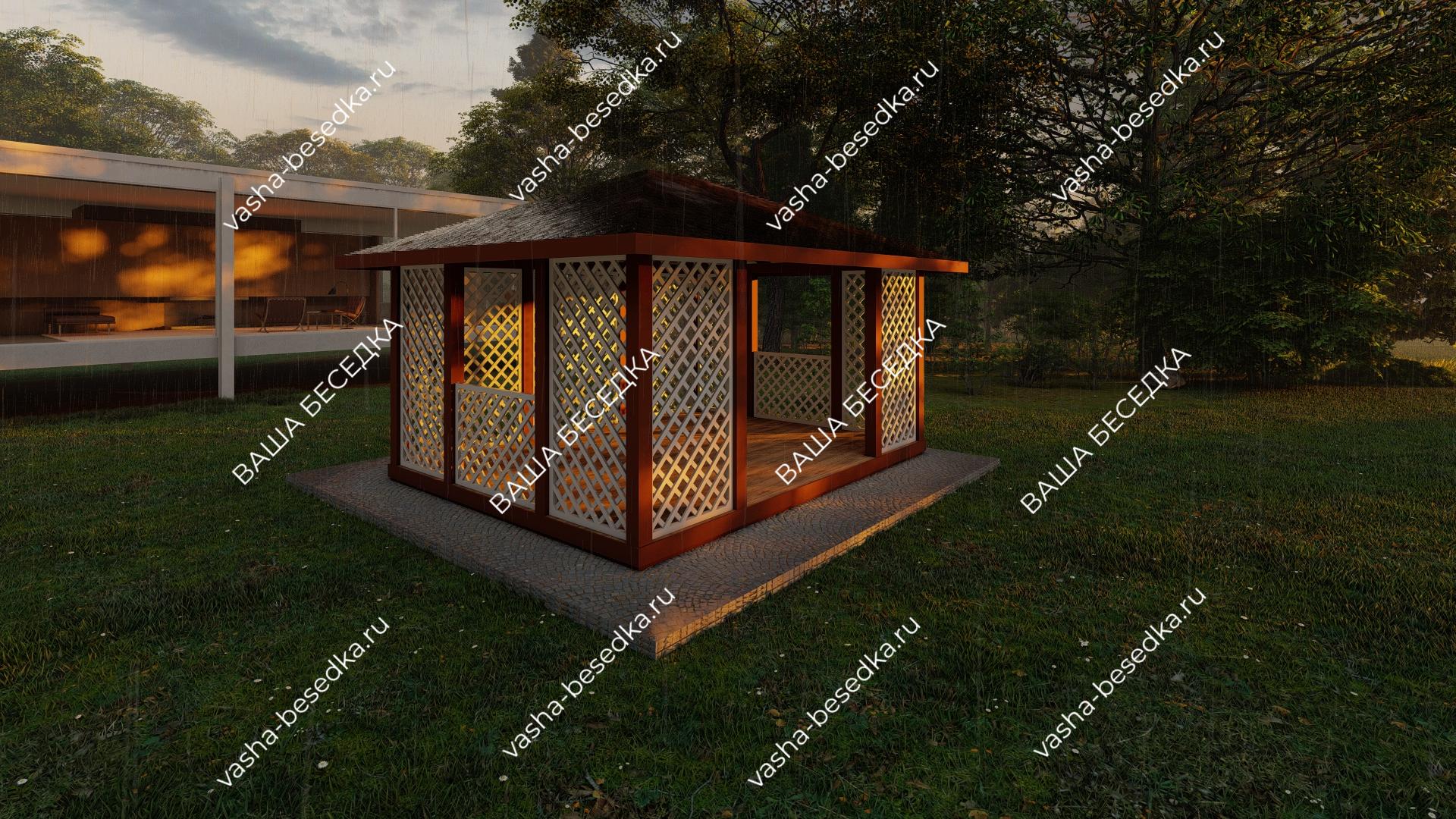 Беседка Астра 4м×5м — изображение 2